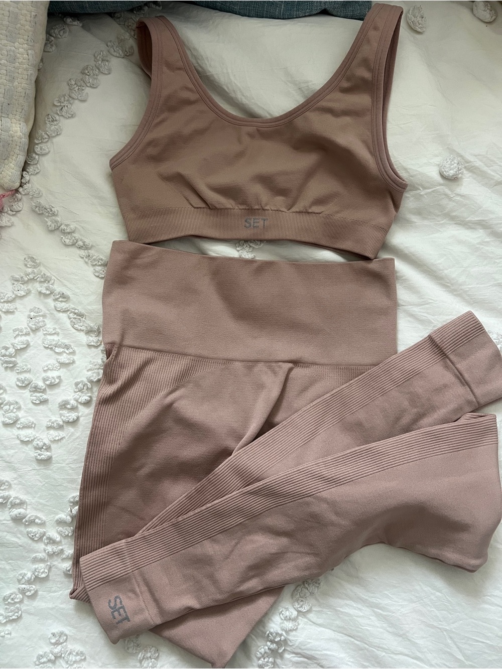 SET Active Seamless Active Set - sports bra Top & Leggings